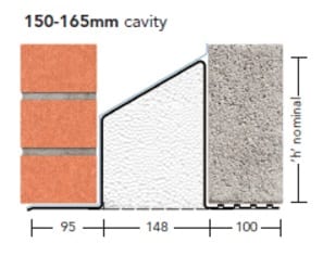IG L1/XHD 150 Cavity Wall Lintel