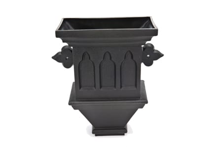 Cast Iron Style Wall Planters - Oxford Blue