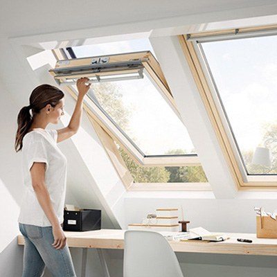 Fakro Manually Operated Centre Pivot Conservation Windows
