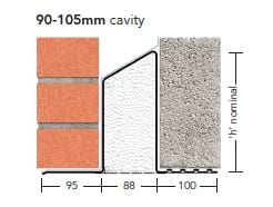 IG L1/XHD 100 Cavity Wall Lintels