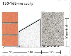 IG L1/HD 150 Cavity Wall Lintel