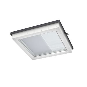 Velux MSU 150150 5070WL Solar Flat Roof Anti-Heat Blackout Blind CVU/CFU - White - 1500mm x 1500mm