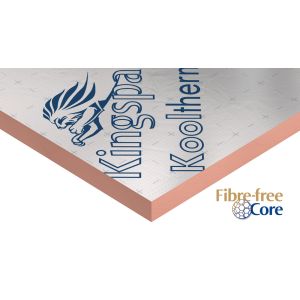 Kingspan Kooltherm K107 Pitched Roof Board 1200x2400x25mm (Pack of 12 - 34.56mÂ²)