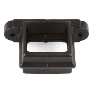 Brett Martin 65mm Sq Cascade Cast Iron Style Downpipe Bracket - Classic Black (BR507LCI)