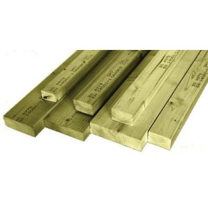 Lengths Kiln Dried C24 Reg/Tana Sawn Timber 47x150x3900mm