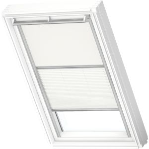 Velux DFD 102 1025S Manual Duo Blackout Blind - White/White - 550x780mm