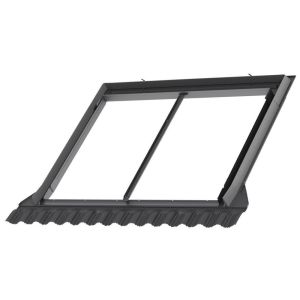 Velux EBW CK04 0021C Twin 120mm Tile Flashing With 50mm Gap - 550x980mm