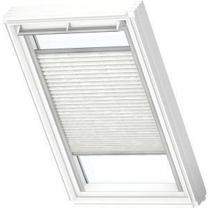Velux FHL C04 1256S Manual Flying Pleated Blind - Classic White - 550x978mm