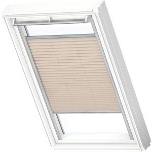 Velux FHL CK06 1259S Manual Flying Pleated Blind - Classic Sand - 550x1178mm