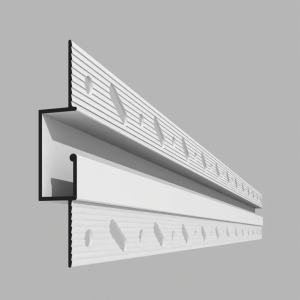QIC H25 Drylining Trim RAL 9010 (White) 3000mm