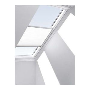 Velux FML Electric Flying Pleated Blinds - FK06 660x1178mm - White