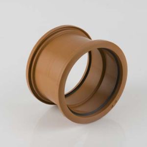 Brett Martin 160mm Double Socket Polypropylene Coupler (B6021)