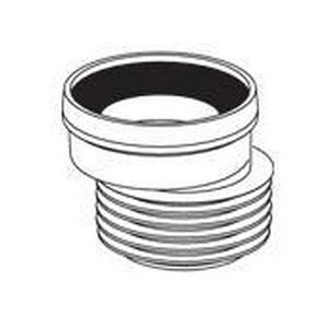 Brett Martin 110mm Offset WC Adaptor (B5153) White