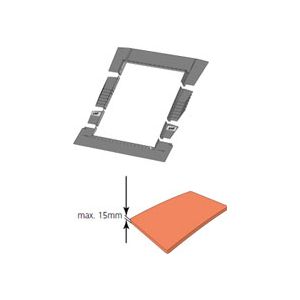 Keylite Plain Tile Roof Flashing 940x1600mm (PTRF 07)