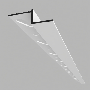 QIC R12 Drylining Trim RAL 9010 (White) 3000mm
