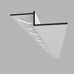 QIC R25 Drylining Trim RAL 9010 (White) 3000mm