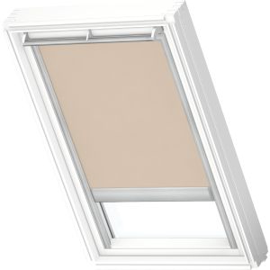 Velux RSL UK08 4155 Solar Powered Roller Blind - Sand - 1340x1398mm