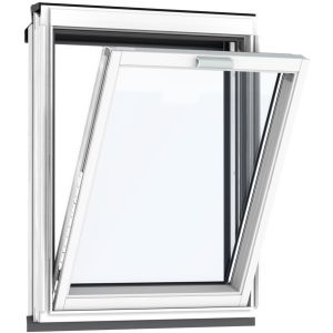Velux VFE UK31 2066 Manual Inward Opening White Painted Bottom-Hung Vertical Element - 1340x600mm