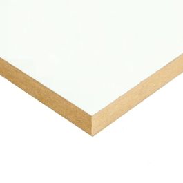 18mm Double-sided White Melamine Faced MDF 2400mm x 1200mm (8' x 4 ...