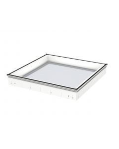 Velux CFU 080080 0025Q Fixed Flat Roof Window Base Triple Glazed - 800mm x 800mm