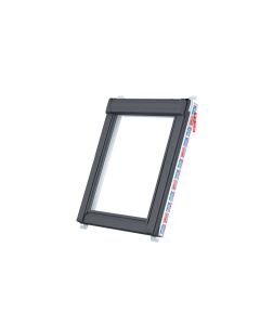 Keylite PVC Centre Pivot Window 550x980mm - Standard Electric - Hi-Therm (PCP 02 HT SEK)
