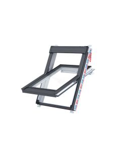 Keylite PVC Centre Pivot Window 550x780mm - Hi-Therm (PCP 01 HT)