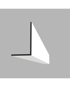 QIC AG05 Ceiling Trim RAL 9010 (White) 32x19x3000mm