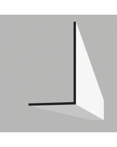 QIC AG06 Ceiling Trim RAL 9010 (White) 40x25x3000mm