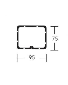 Keystone BOX/K-75 Solid Wall Box Lintel 1350mm