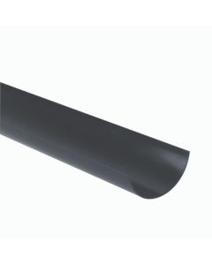 Brett Martin 112mm Roundstyle 4m Gutter (BR042) Anthracite Grey