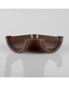 Brett Martin 112mm Roundstyle 120° Gutter Angle (BR048/120) Grey