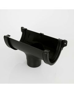 Brett Martin 170mm Deepstyle Running Outlet (BR095) Black