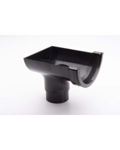 Brett Martin 112mm Roundstyle Stopend Outlet (BR456) White