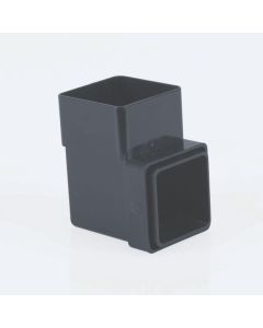 Brett Martin 65mm Square Downpipe 92 1/2° Downpipe Bend (BR508) Anthracite Grey