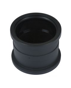 Brett Martin 110mm Cascade Cast Iron Style Pipe Connector - Anthracite Grey (BS406CI/AG)