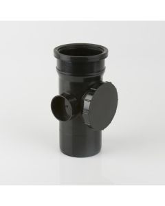 Brett Martin 110mm Single Socket Access Pipe (BS410) White