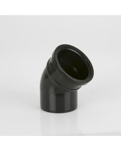 Brett Martin 110mm 135° Single Socket Bend (BS422) White