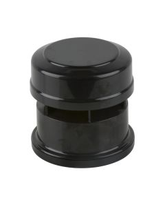 Brett Martin 110mm/82.4mm Push Fit Soil Air Admittance Valve (BS487) Black