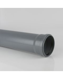 Brett Martin 160mm uPVC Downpipe 3m Single Socket Pipe (BS623) Black