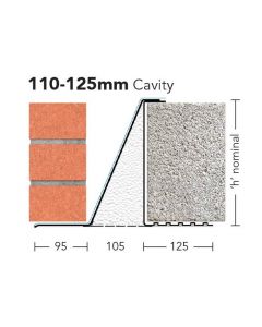 Keystone CFS/K-110 WIL Extra Heavy Duty Cavity Wall Lintel 1350mm
