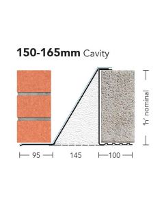 Keystone CFS/K-150 Extra Heavy Duty Cavity Wall Lintel 1500mm