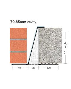 Keystone CFS/K-70 WIL Extra Heavy Duty Cavity Wall Lintel 1350mm