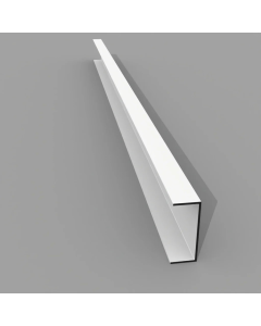 QIC CH02 Ceiling Trim RAL 9010 (White) 3000mm