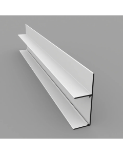 QIC CH03 Drylining Trim RAL 9010 (White) 3000mm