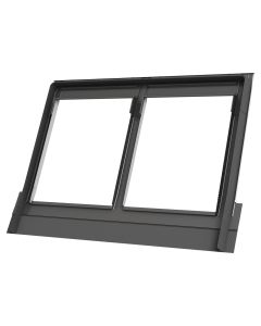 Keylite Combi Ridge Slate Roof Flashing 940x1400mm - CRGSRF 07F BR (Combi Right)