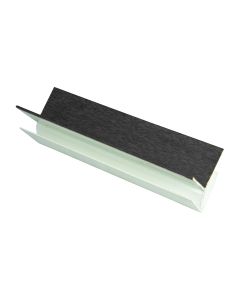 FloPlast CT6WA Anthracite Grey 5m Interior Foil Internal/External Corner