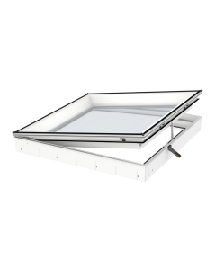 Velux CVU 150080 0220Q Sec/Vented Electric Flat Roof Window 150mm Base 2-Layer Glaze - 1500x800mm