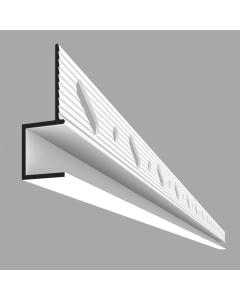 QIC D12 Drylining Trim RAL 9010 (White) 3000mm
