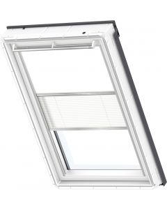 Velux DFD U04 1025S Manual Duo Blackout Blind - White/White - 1340x980mm