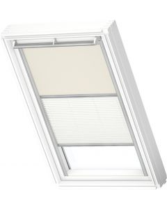 Velux DFD SK10 1085S Manual Duo Blackout Blind - Beige/White - 1140x1600mm